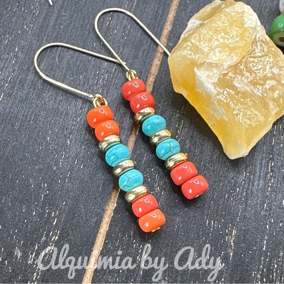 Alquimia by Ady Colorful Beaded Earrings - Picture 1 of 1